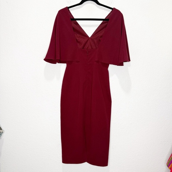 Dress the Population Louisa Dress Red XS - Picture 10 of 16